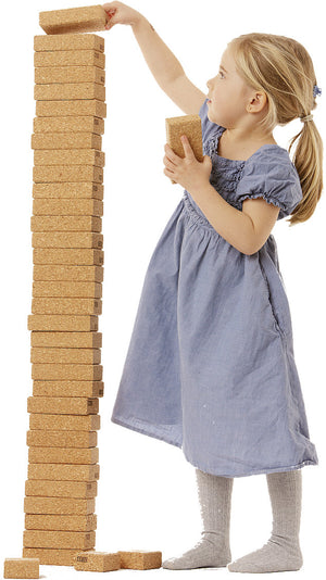 Cork Building Blocks 80 pieces