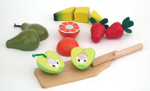Wooden Fruit Set