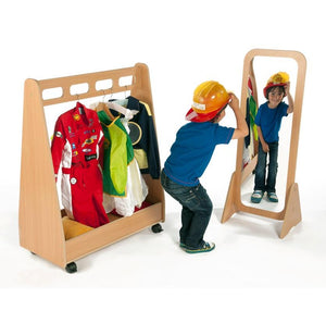 Basic Dress-up Trolley and Mirror set