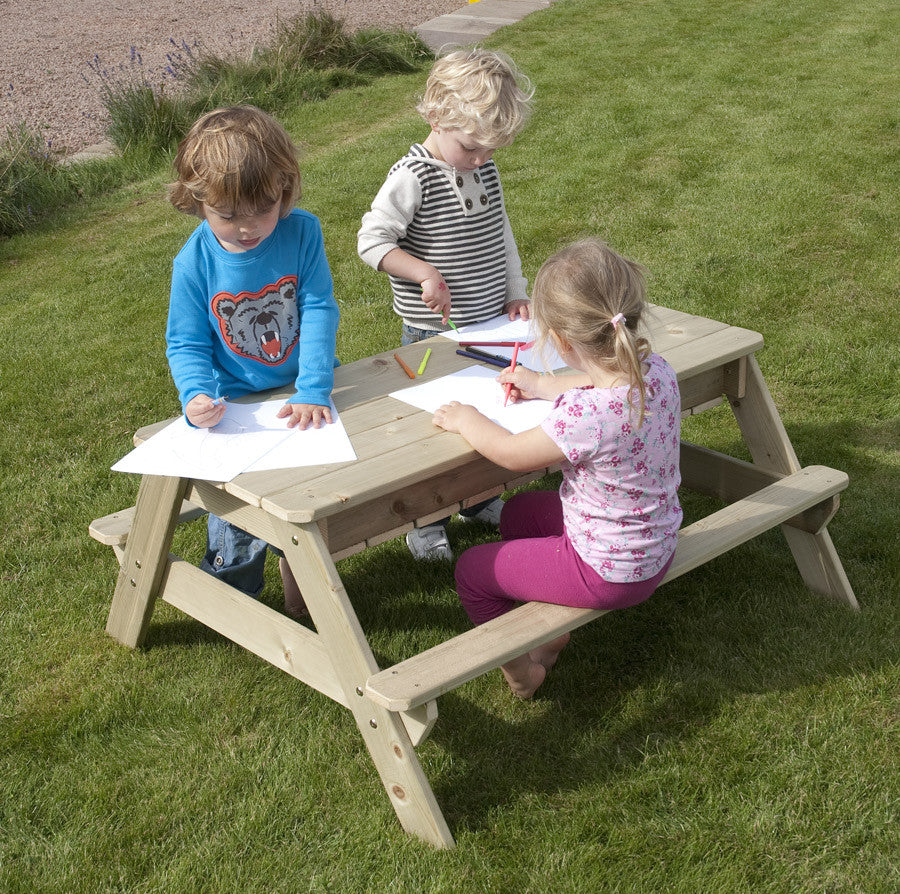Wooden Picnic Sand and Water Table