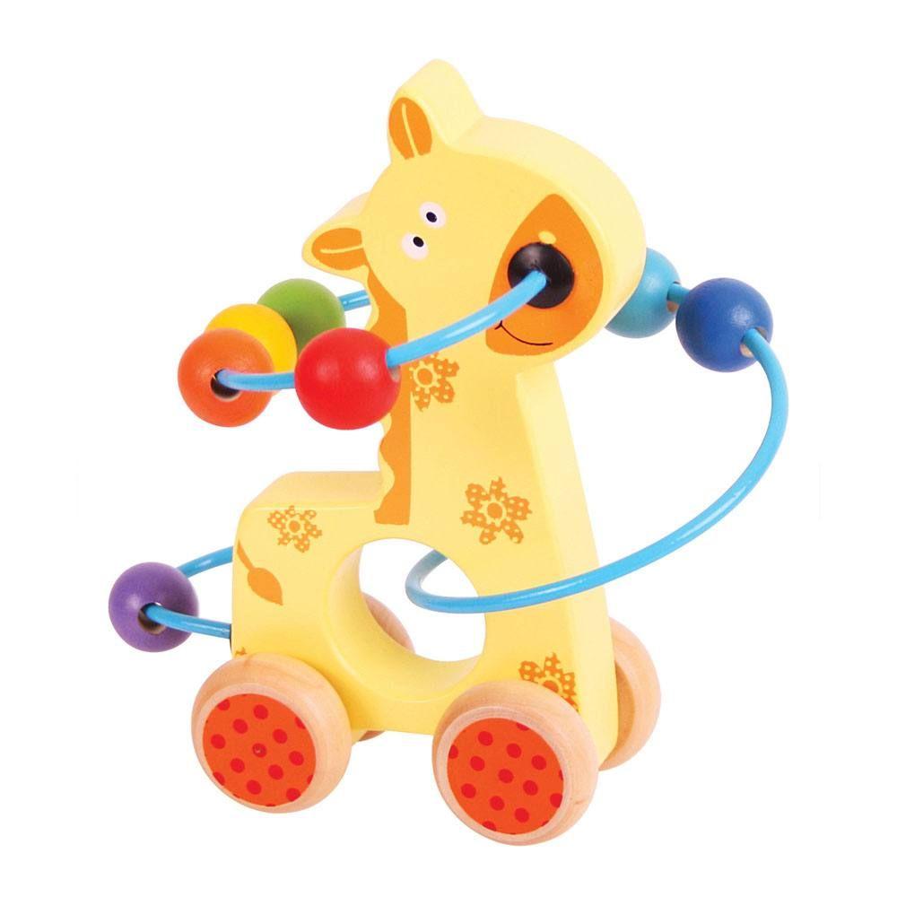 Giraffe Push Along Bead Frame